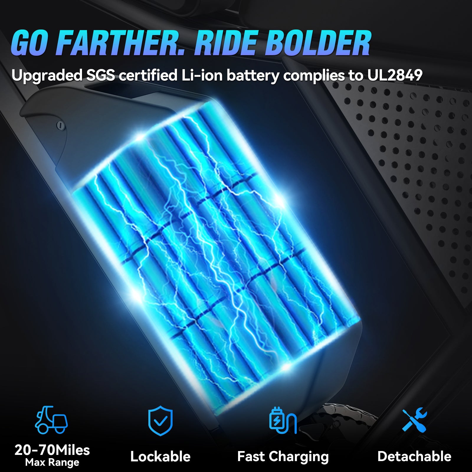 YVYยฎ C20MINI 1000W Fat Tire Ebike