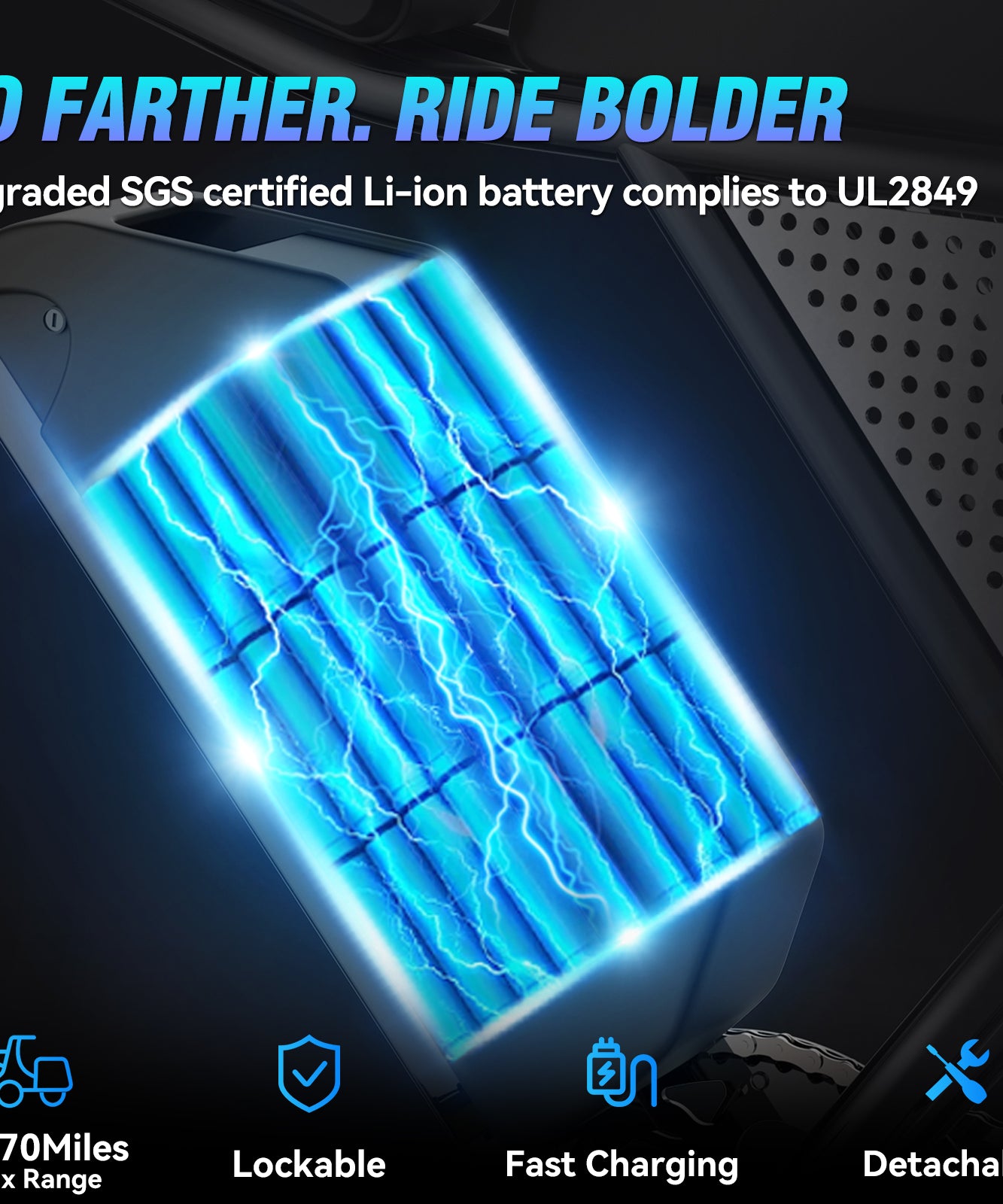 YVY® C20MINI 1000W Fat Tire Ebike