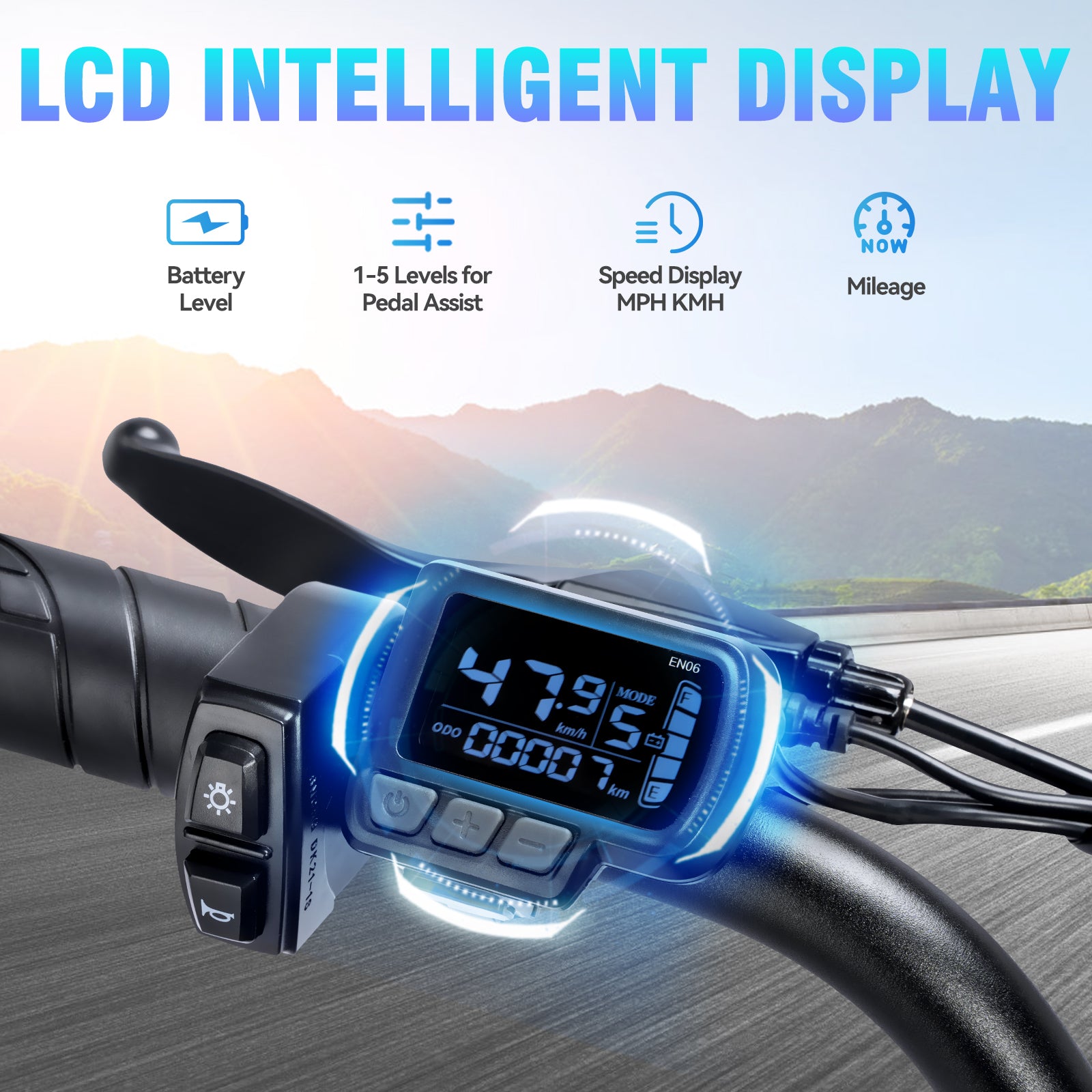 YVY® C20MINI 1000W Fat Tire Ebike