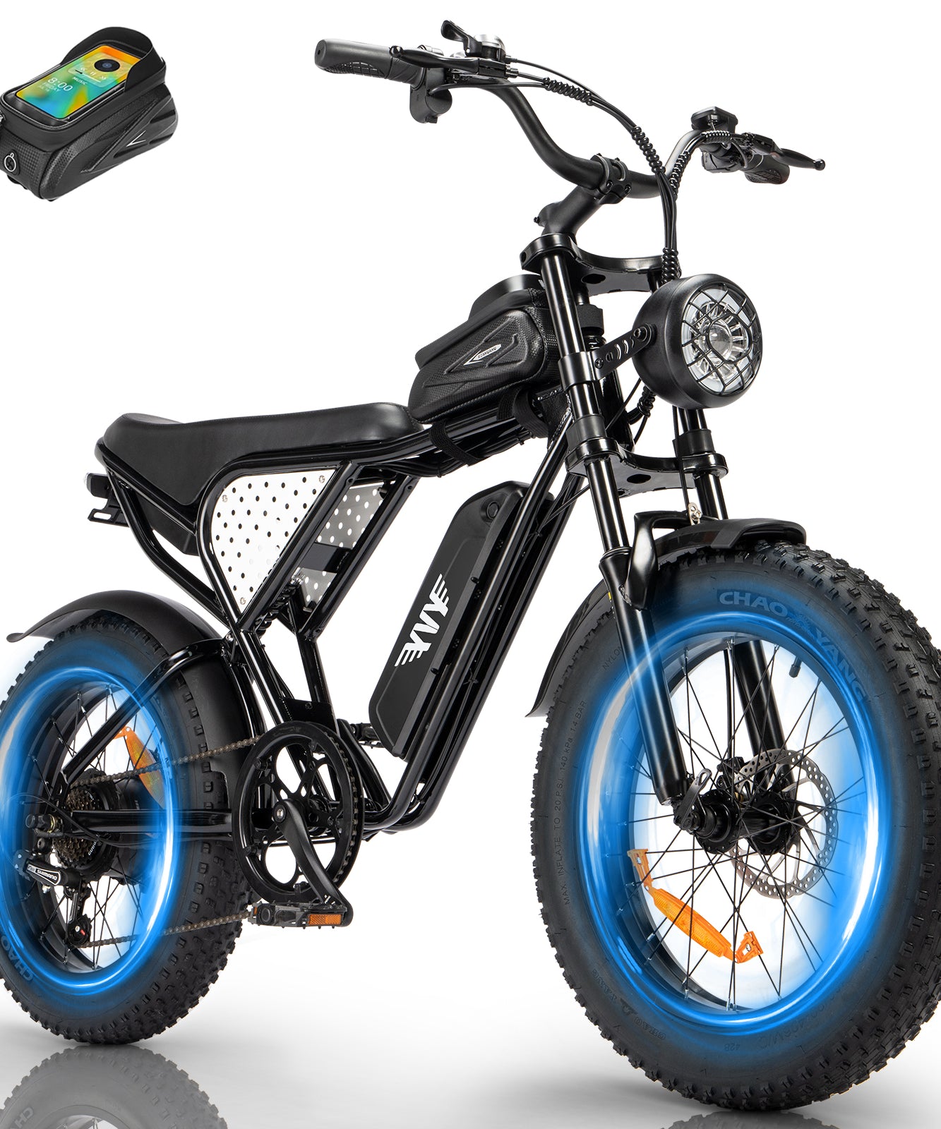 YVY® C20MINI 1000W Fat Tire Ebike